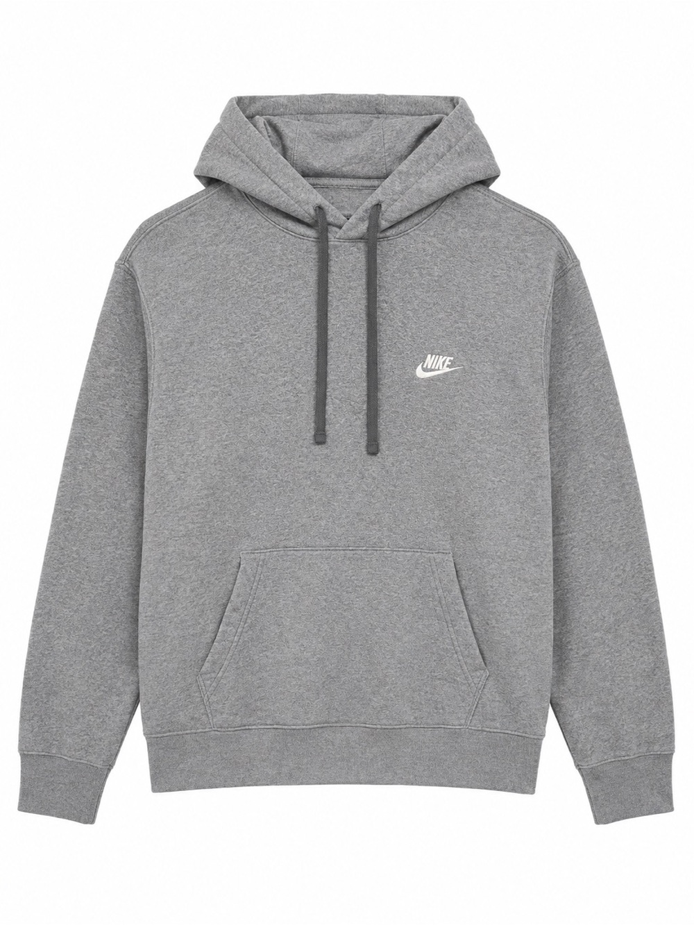Nike Gray Logo Pullover Hoodie